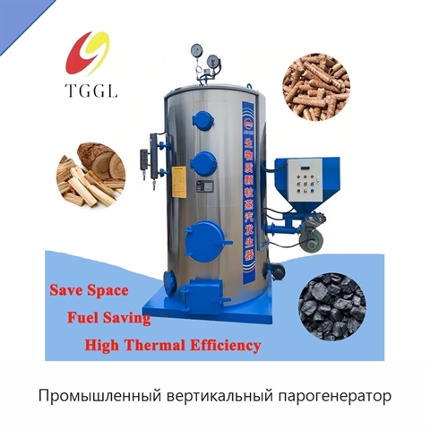 Промышленный вертикальный парогенератор