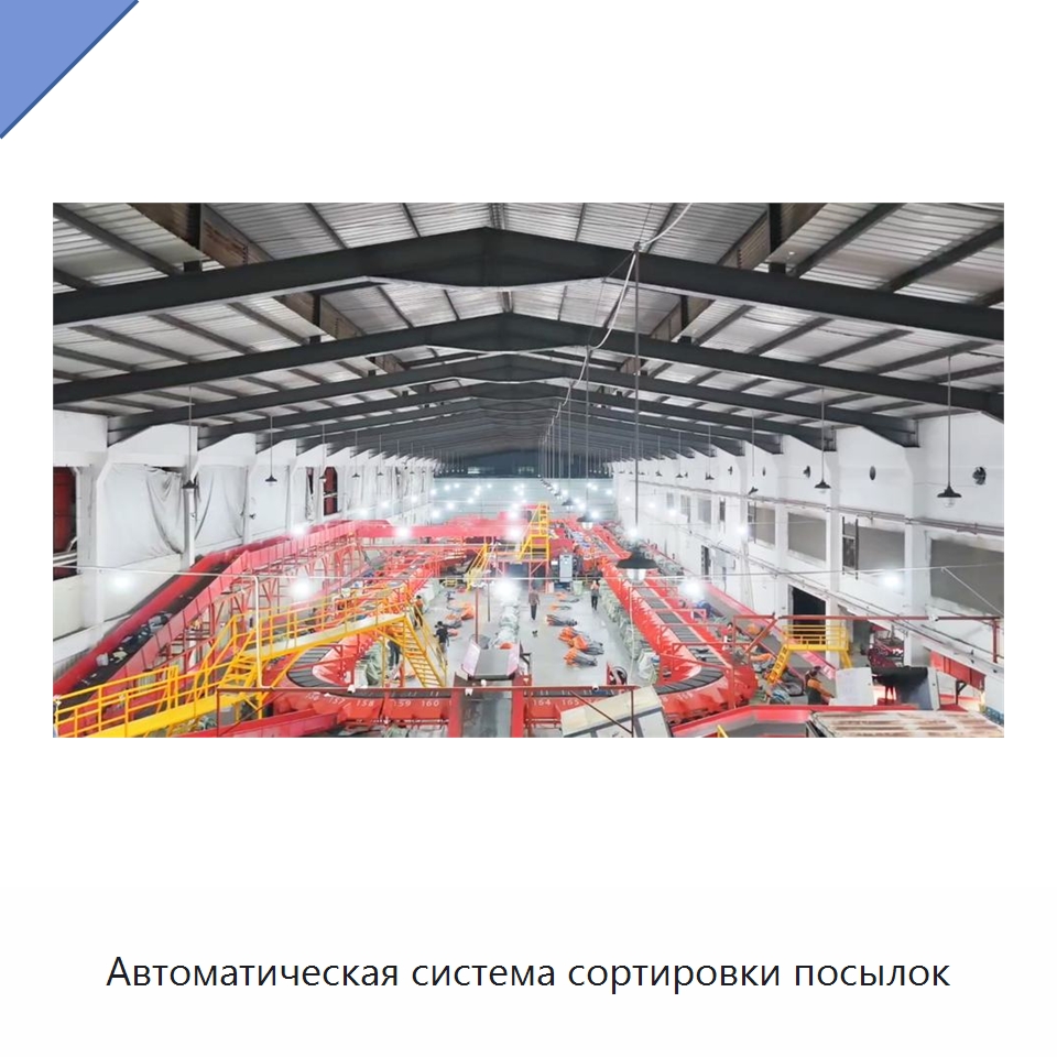 Автоматическая система сортировки посылок — Сортировочный конвейер