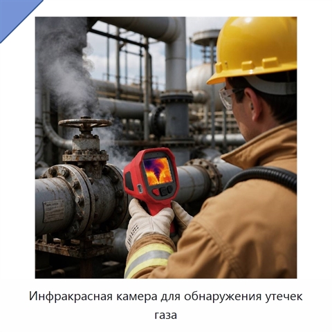 Инфракрасная камера для обнаружения утечек газа