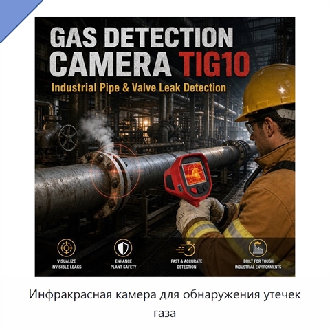 Инфракрасная камера для обнаружения утечек газа
