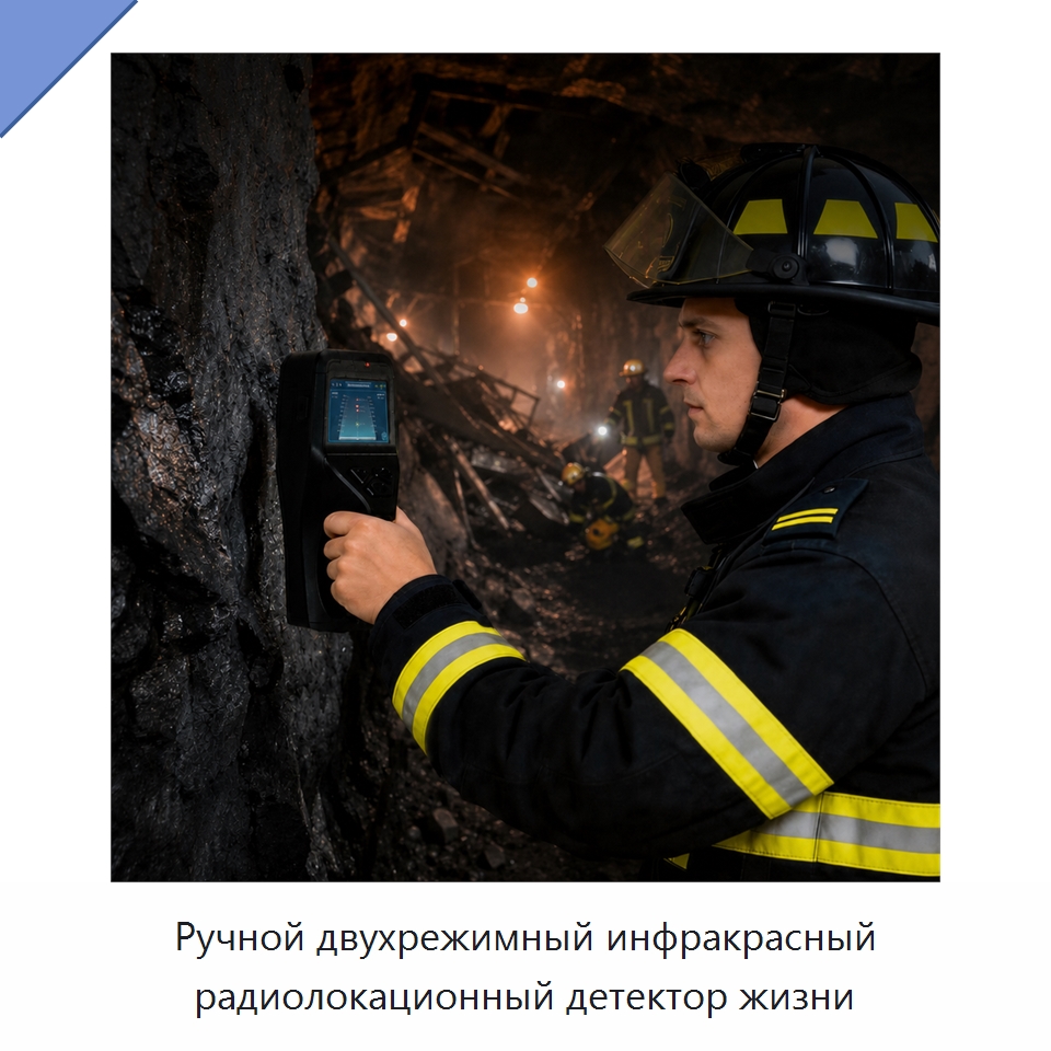 Ручной двухрежимный инфракрасный радиолокационный детектор жизни — Испытательное оборудование
