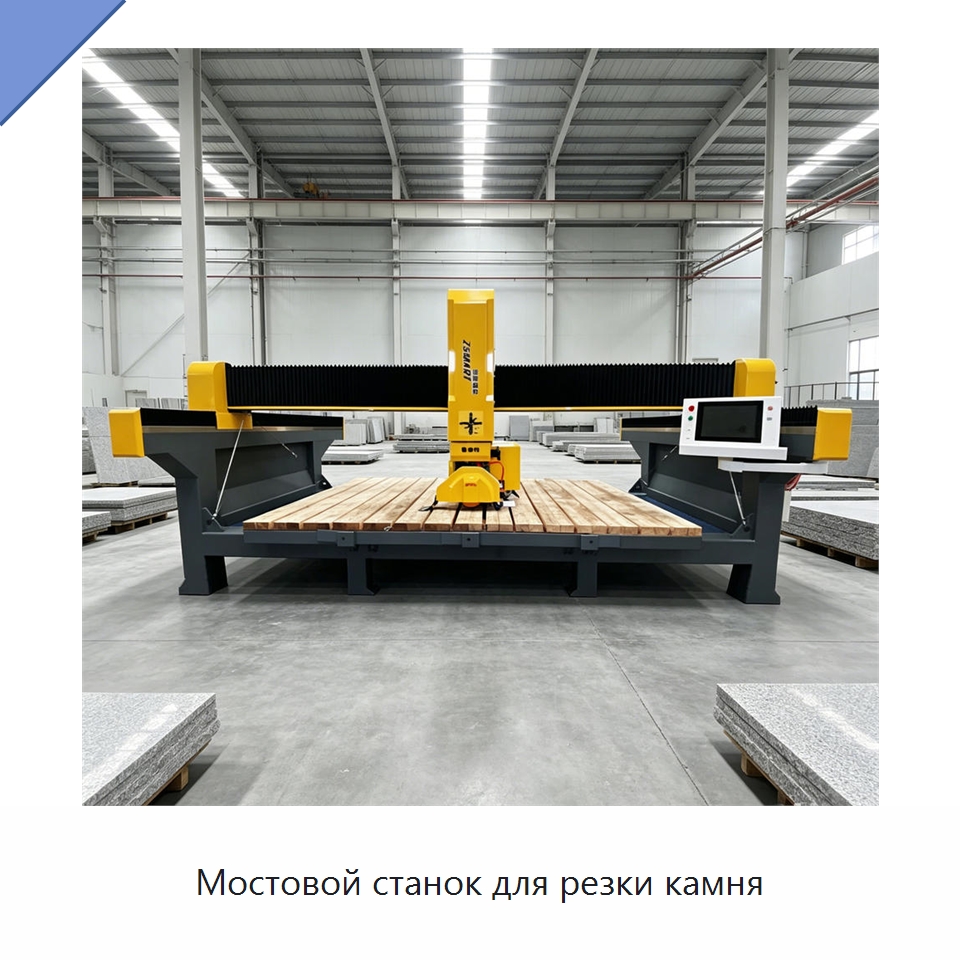 Мостовой станок для резки камня — Оборудование для обработки камня