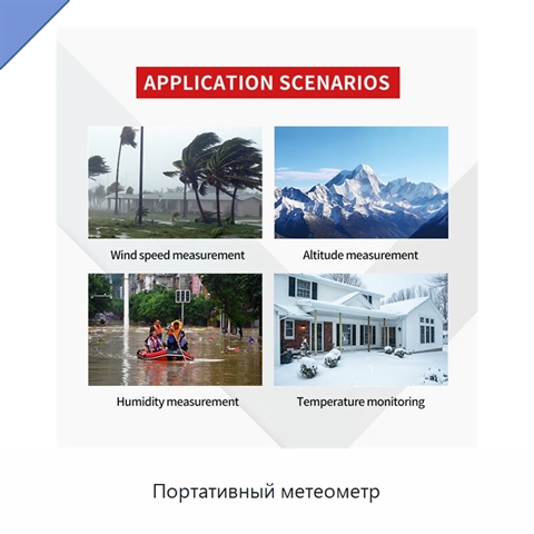Портативный метеометр