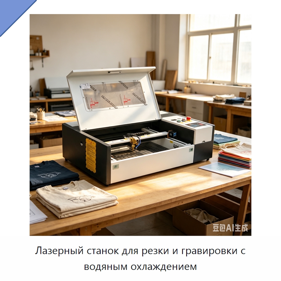 Лазерный станок для резки и гравировки с водяным охлаждением — Лазерные гравировальные станки