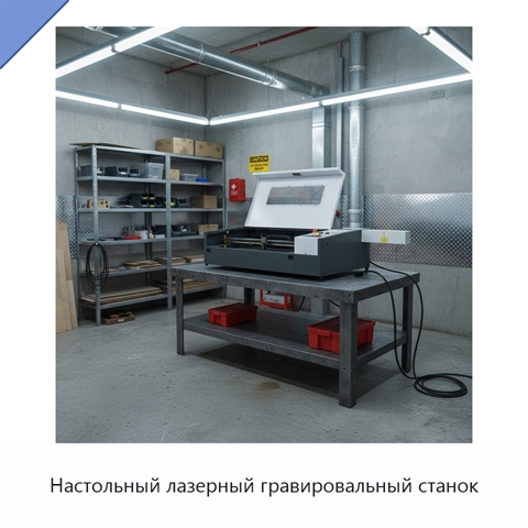 Настольный лазерный гравировальный станок