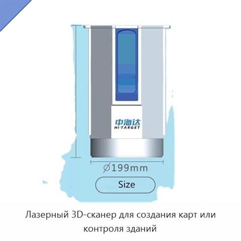 Лазерный 3D-сканер для создания карт или контроля зданий