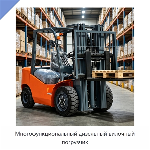 Многофункциональный дизельный вилочный погрузчик