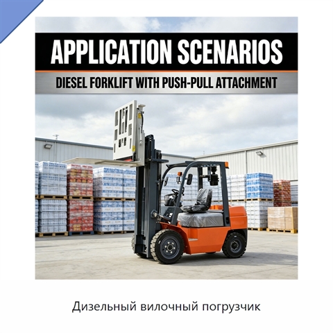 Дизельный вилочный погрузчик