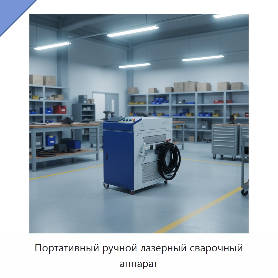 Портативный ручной лазерный сварочный аппарат — Установки лазерной сварки