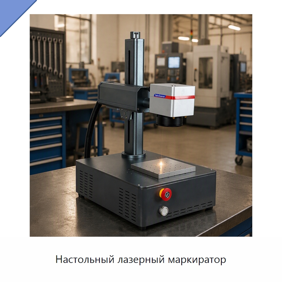 Настольный лазерный маркиратор — Лазерные маркировочные станки