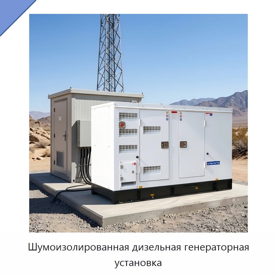 Шумоизолированная дизельная генераторная установка — Дизельные генераторы