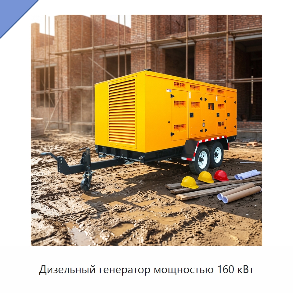 Дизельный генератор мощностью 160 кВт — Дизельные генераторы