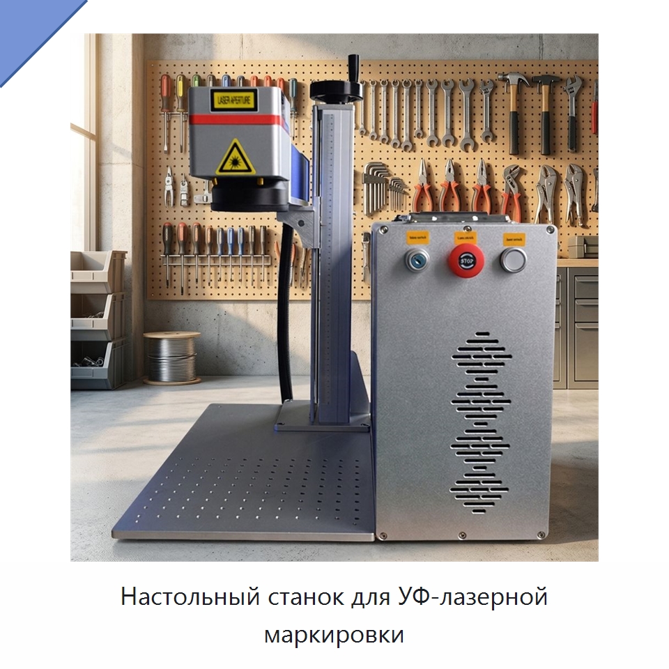 Настольный станок для УФ-лазерной маркировки — Лазерные маркировочные станки