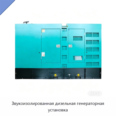 Звукоизолированная дизельная генераторная установка