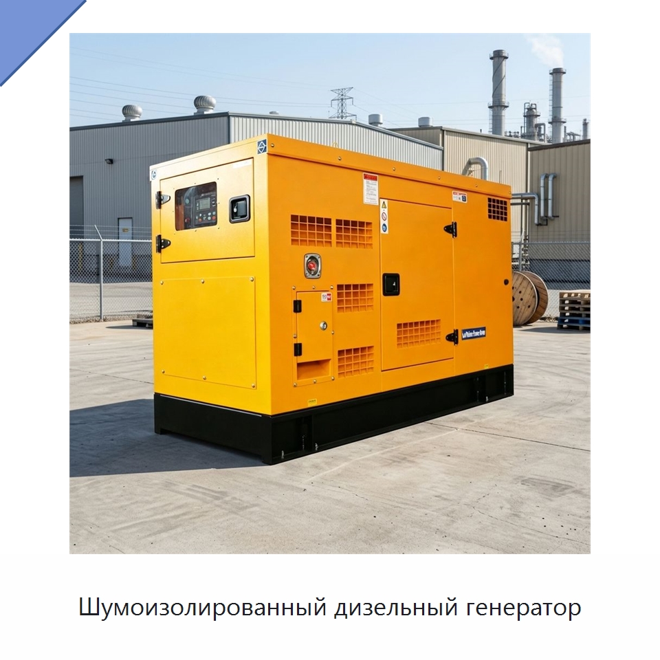 Шумоизолированный дизельный генератор — Дизельные генераторы