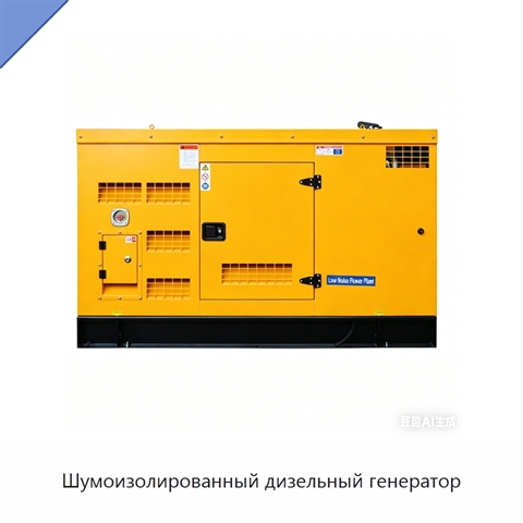 Шумоизолированный дизельный генератор