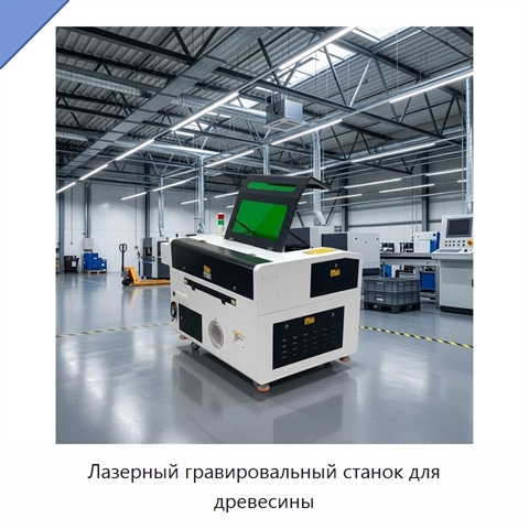 Лазерный гравировальный станок для древесины