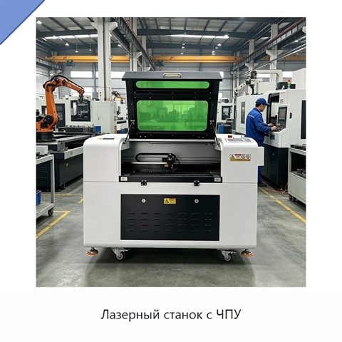 Лазерный станок с ЧПУ