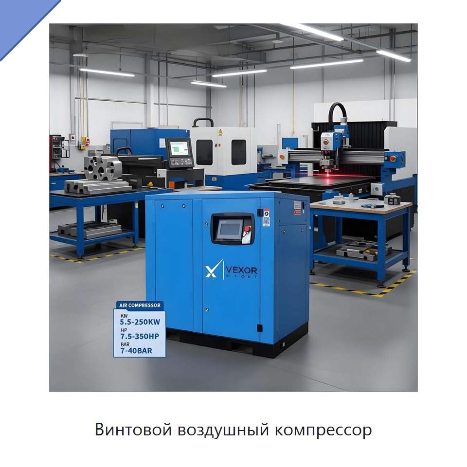 Винтовой воздушный компрессор — Промышленные компрессоры