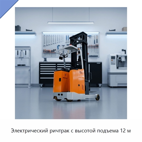Электрический ричтрак с высотой подъема 12 м