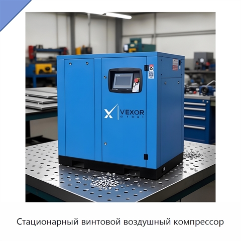 Стационарный винтовой воздушный компрессор