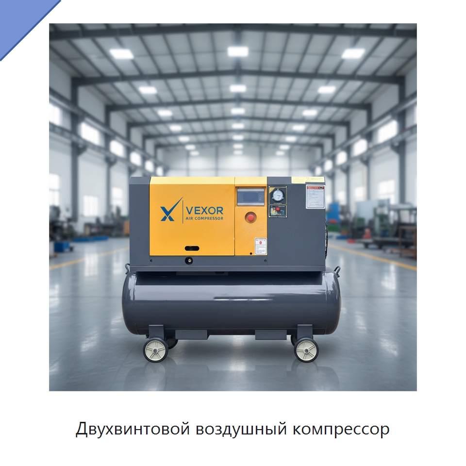 Двухвинтовой воздушный компрессор — Промышленные компрессоры