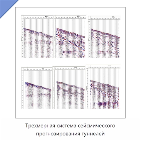 Трёхмерная система сейсмического прогнозирования туннелей