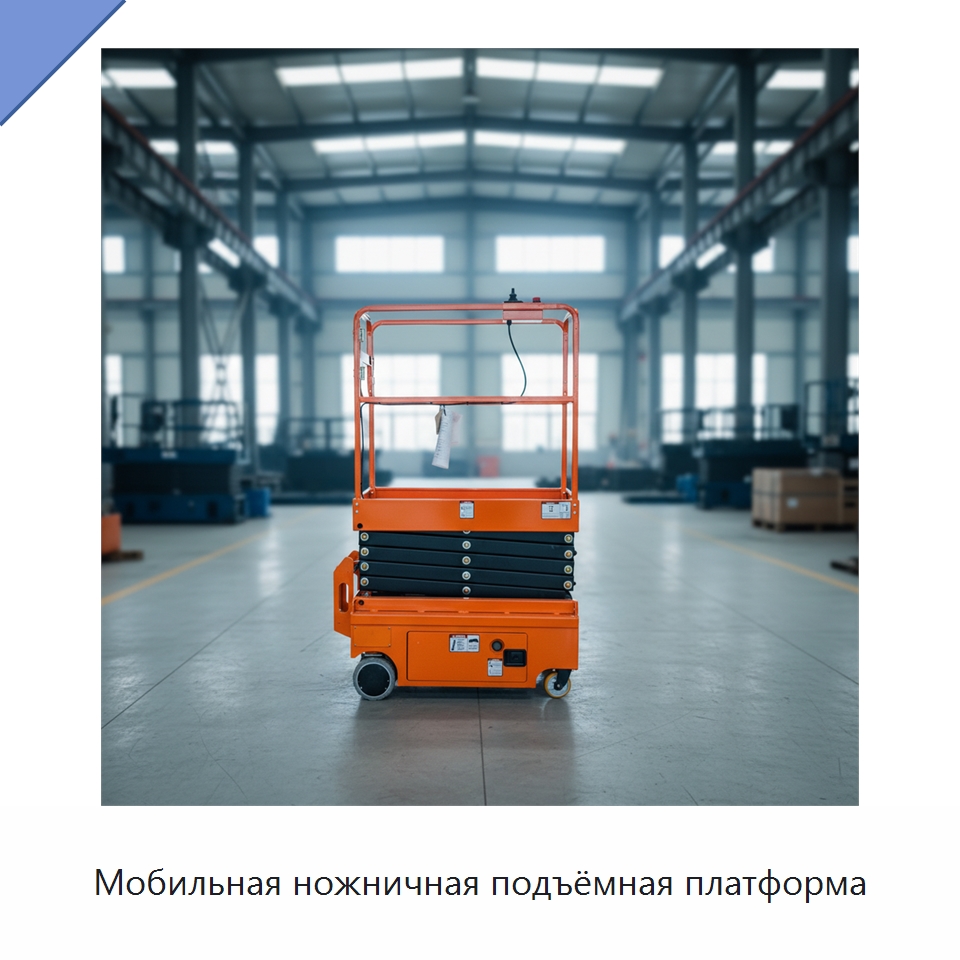 Мобильная ножничная подъёмная платформа — Подъемные столы