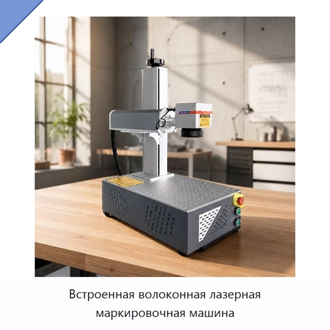 Встроенная волоконная лазерная маркировочная машина