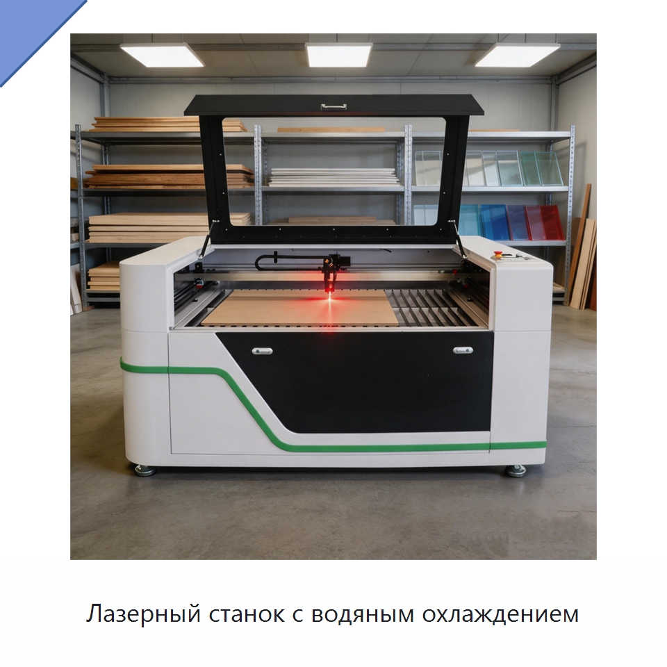 Лазерный станок с водяным охлаждением