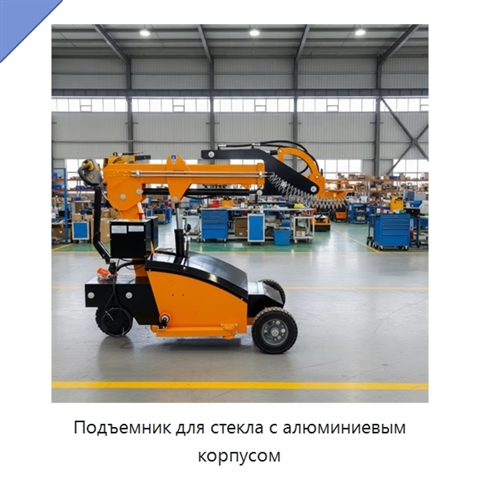 Подъемник для стекла с алюминиевым корпусом