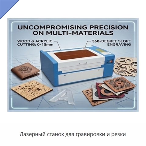 Лазерный станок для гравировки и резки