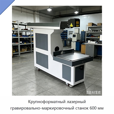 Крупноформатный лазерный гравировально-маркировочный станок 600 мм