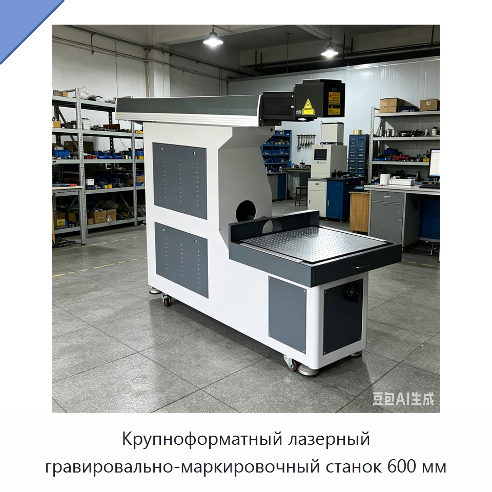 Крупноформатный лазерный гравировально-маркировочный станок 600 мм — Лазерные маркировочные станки
