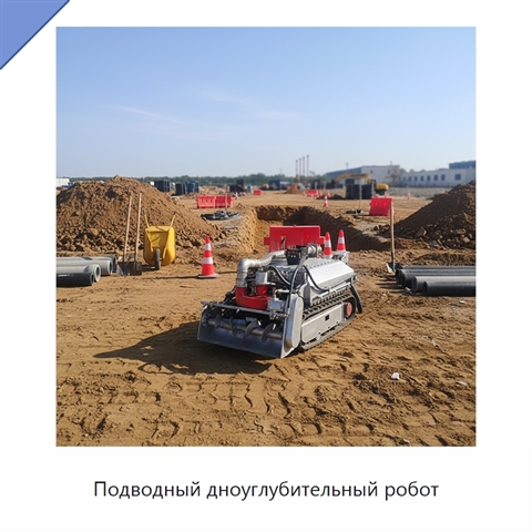 Подводный дноуглубительный робот