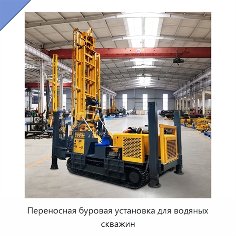 Переносная буровая установка для водяных скважин