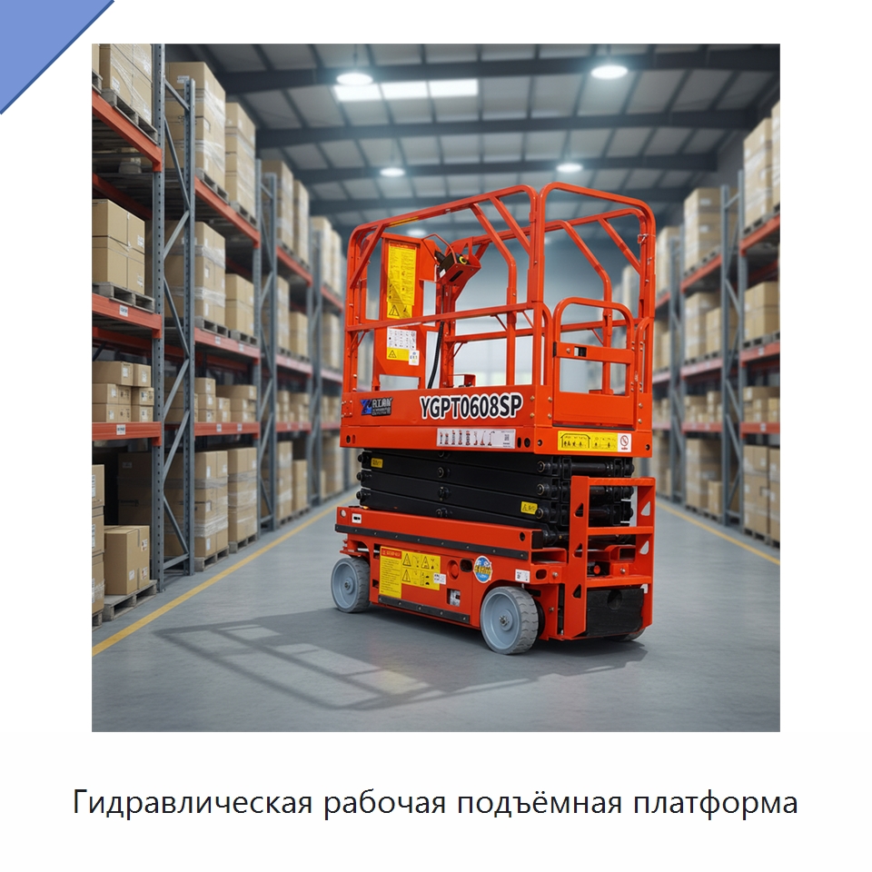 Гидравлическая рабочая подъёмная платформа — Строительные подъёмники