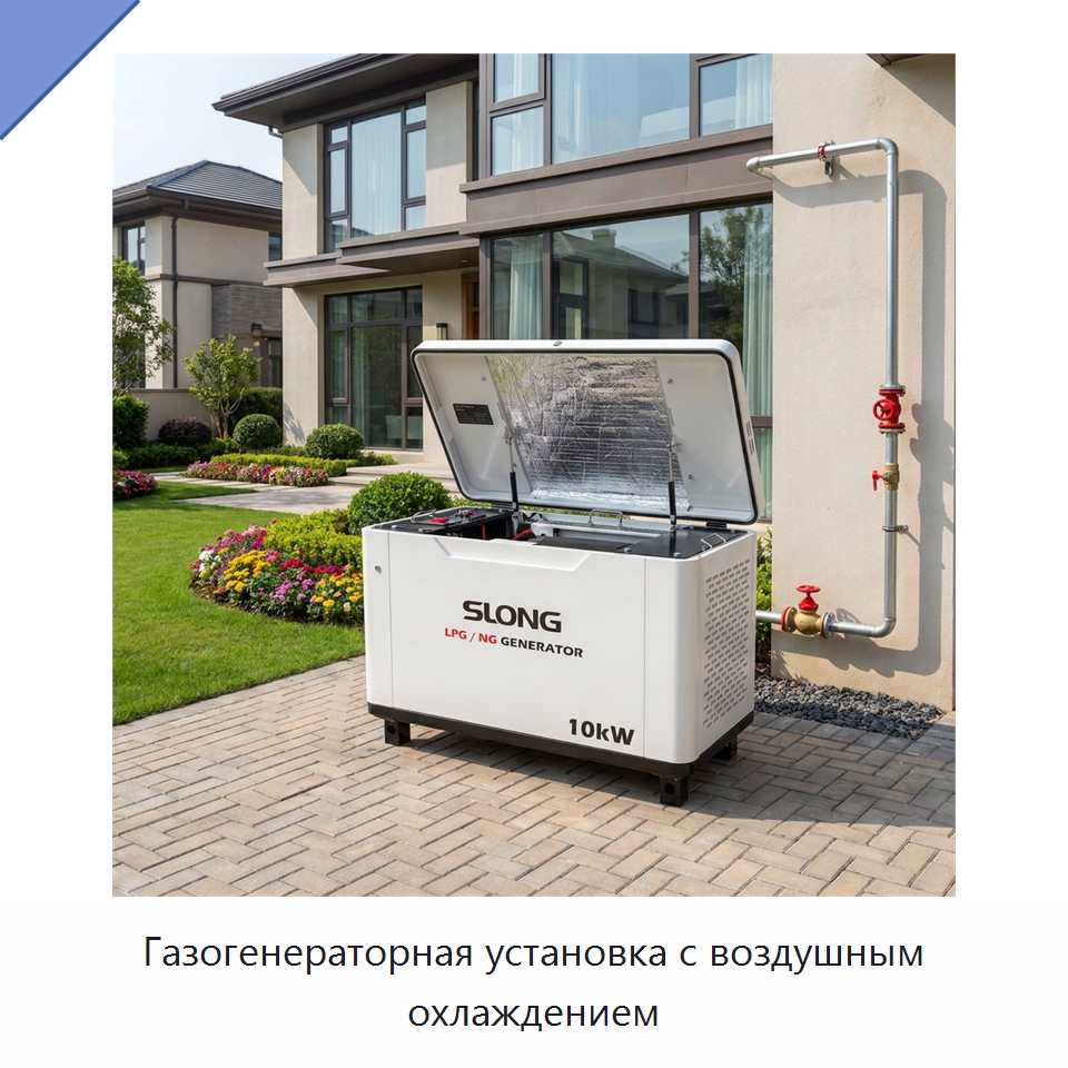 Газогенераторная установка с воздушным охлаждением — Газотурбинные генераторы
