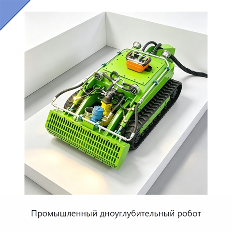 Промышленный дноуглубительный робот