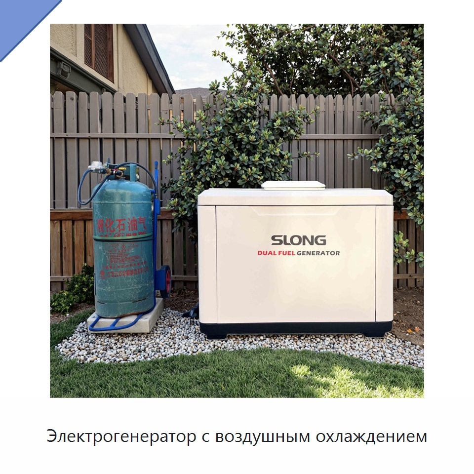 Электрогенератор с воздушным охлаждением — Газотурбинные генераторы