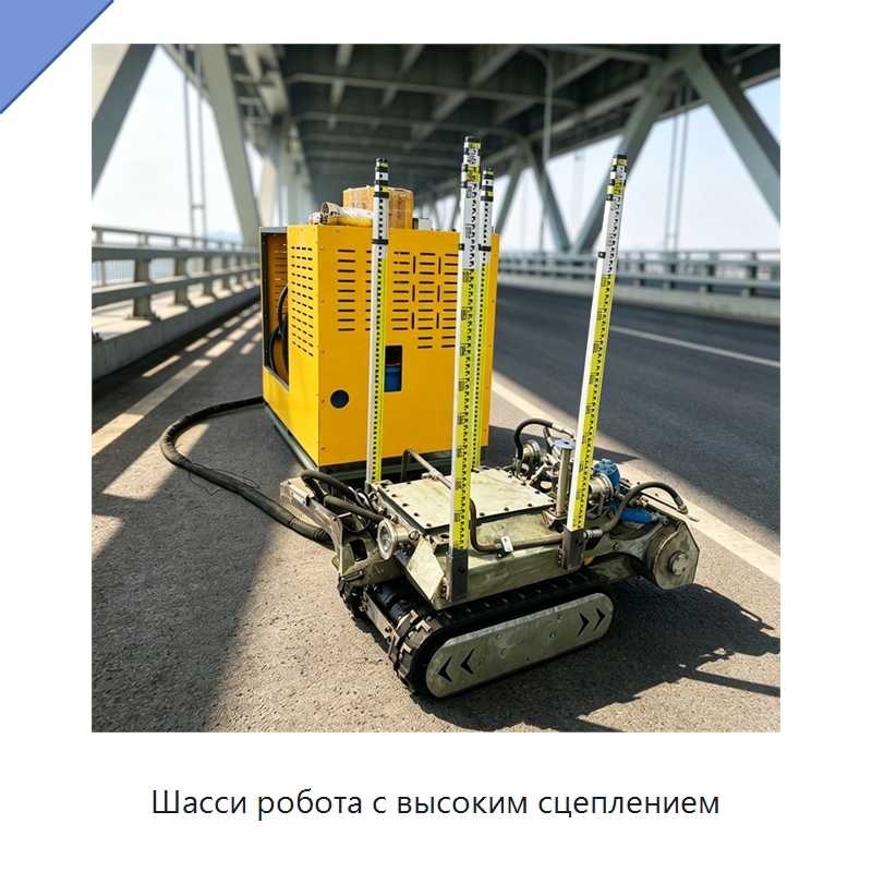 Шасси робота с высоким сцеплением — Специальная строительная техника