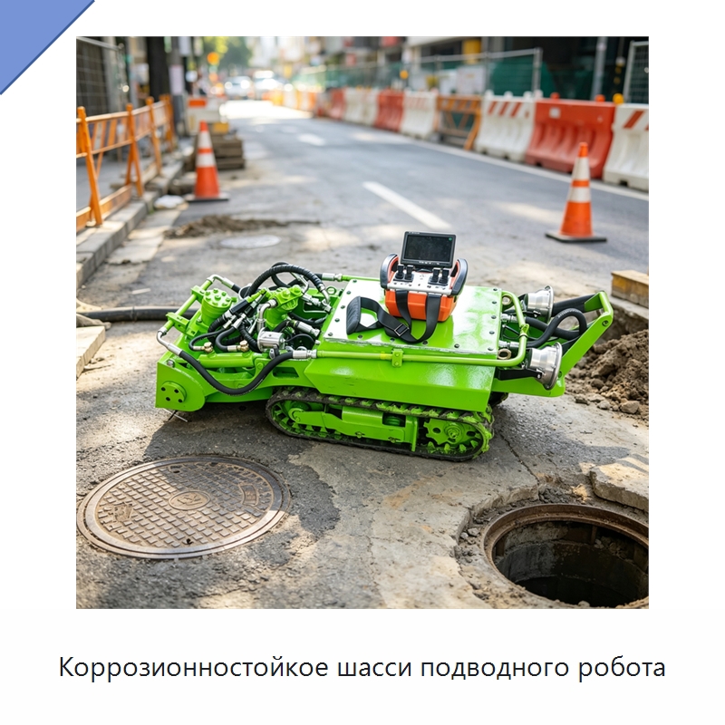 Коррозионностойкое шасси подводного робота — Специальная строительная техника
