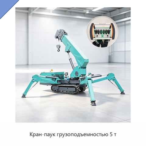 Кран-паук грузоподъемностью 5 т