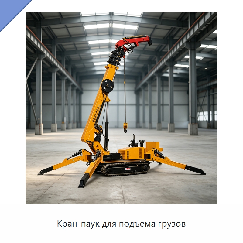 Кран-паук для подъема грузов — Краны