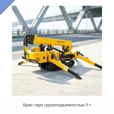 Кран-паук грузоподъемностью 3 т