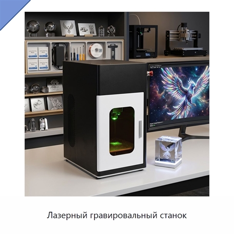 Лазерный гравировальный станок