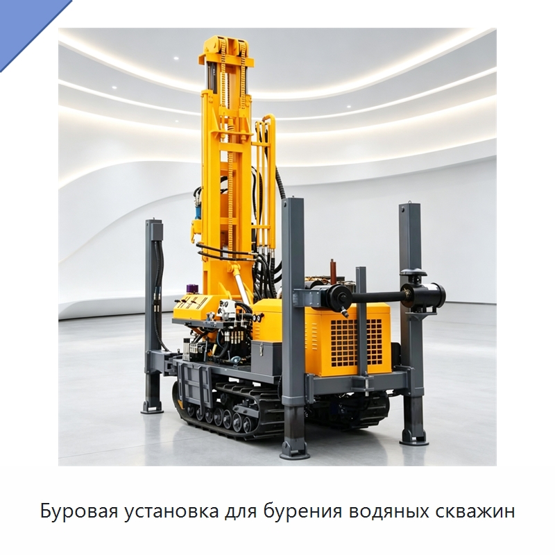 Буровая установка для бурения водяных скважин — Горнодобывающее оборудование
