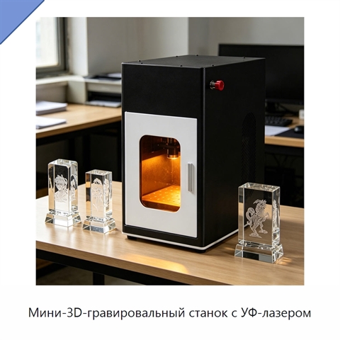 Мини-3D-гравировальный станок с УФ-лазером
