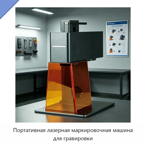 Портативная лазерная маркировочная машина для гравировки