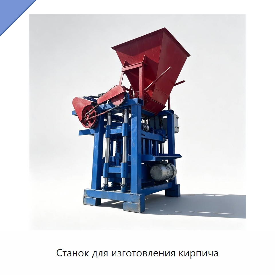 Станок для изготовления кирпича — Оборудование для производства кирпича